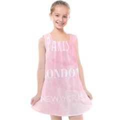 Paris Kids  Cross Back Dress by Lullaby