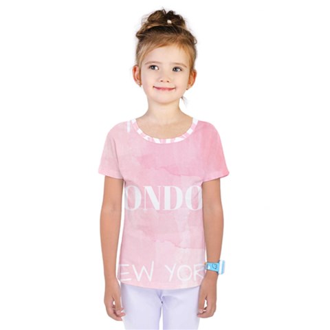 Paris Kids  One Piece Tee by Lullaby