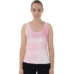 Paris Velvet Tank Top by Lullaby