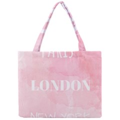 Paris, London, New York Mini Tote Bag by Lullaby