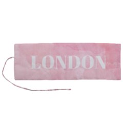 Paris Roll Up Canvas Pencil Holder (m) by Lullaby