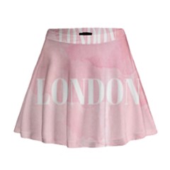 Paris, London, New York Mini Flare Skirt by Lullaby