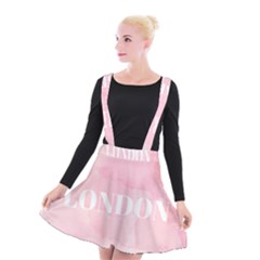 Paris, London, New York Suspender Skater Skirt by Lullaby