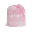 Paris, London, New York Drawstring Pouch (XL) View1