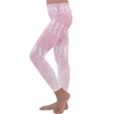 Paris, London, New York Kids  Lightweight Velour Classic Yoga Leggings View2