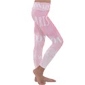 Paris, London, New York Kids  Lightweight Velour Classic Yoga Leggings View3