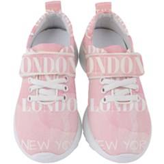 Paris, London, New York Kids  Velcro Strap Shoes by Lullaby