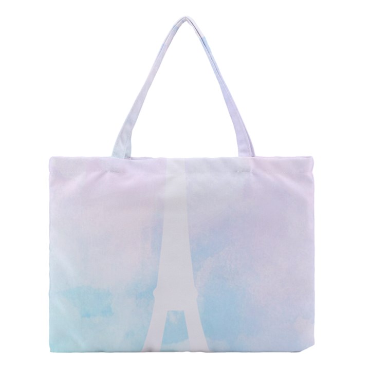 Pastel Eiffel s Tower, Paris Medium Tote Bag