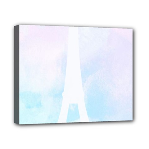 Pastel Eiffel s Tower, Paris Canvas 10  X 8  (stretched) by Lullaby