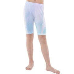 Pastel Eiffel s Tower, Paris Kids  Mid Length Swim Shorts by Lullaby