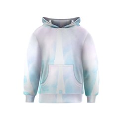 Pastel Eiffel s Tower, Paris Kids  Pullover Hoodie