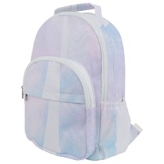 Pastel Eiffel s Tower, Paris Rounded Multi Pocket Backpack by Lullaby