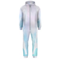 Pastel Eiffel s Tower, Paris Hooded Jumpsuit (men)  by Lullaby