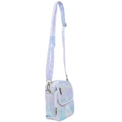 Pastel Eiffel s Tower, Paris Shoulder Strap Belt Bag by Lullaby