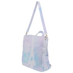 Pastel Eiffel s Tower, Paris Crossbody Backpack by Lullaby