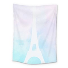 Pastel Eiffel s Tower, Paris Medium Tapestry by Lullaby