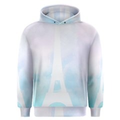 Pastel Eiffel s Tower, Paris Men s Overhead Hoodie