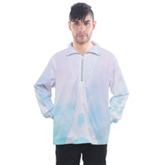 Pastel Eiffel s Tower, Paris Men s Half Zip Pullover by Lullaby