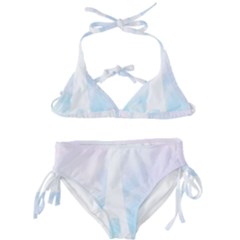 Pastel Eiffel s Tower, Paris Kids  Classic Bikini Set by Lullaby