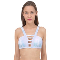 Pastel Eiffel s Tower, Paris Cage Up Bikini Top by Lullaby