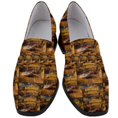 42 Targa Florio Women s Chunky Heel Loafers by ArtworkByPatrick