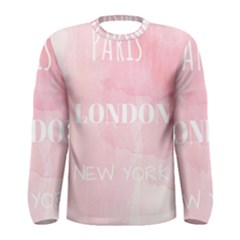 Paris Men s Long Sleeve Tee