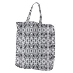 Black White 6 Giant Grocery Tote by ArtworkByPatrick