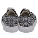 BLACK WHITE 6 Kids  Low Top Canvas Sneakers View4