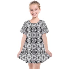 Black White 6 Kids  Smock Dress by ArtworkByPatrick