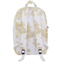 Christmas gold stars snow flakes  Classic Backpack View3