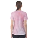 Pink blurry pastel watercolour ombre Women s Sport Mesh Tee View2