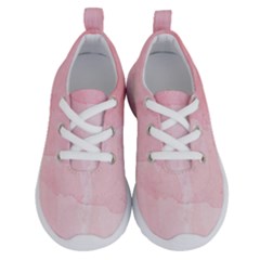 Pink Blurry Pastel Watercolour Ombre Running Shoes by Lullaby