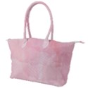 Pink blurry pastel watercolour ombre Canvas Shoulder Bag View1