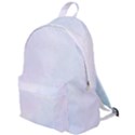 Pink blue blurry pastel watercolour ombre The Plain Backpack View1