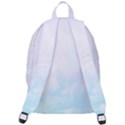 Pink blue blurry pastel watercolour ombre The Plain Backpack View3