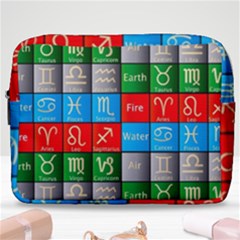 Astrology Signs Make Up Pouch (large) by ArtworkByPatrick