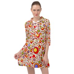 Zappwaits 77 Mini Skater Shirt Dress by zappwaits