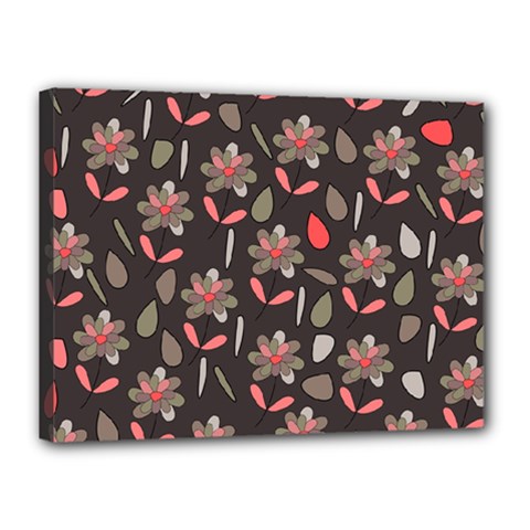 Zappwaits Flowers Canvas 16  X 12  (stretched) by zappwaits