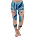 Blue Girl Capri Winter Leggings  View1