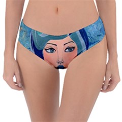 Blue Girl Reversible Classic Bikini Bottoms