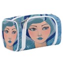 Blue Girl Toiletries Pouch View2