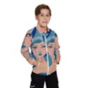 Blue Girl Kids  Windbreaker View1