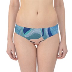 Blue Girl Hipster Bikini Bottoms by CKArtCreations