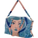 Blue Girl Canvas Crossbody Bag View2