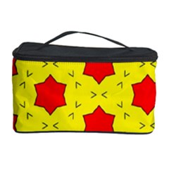 Pattern Red Star Texture Star Cosmetic Storage by Simbadda