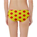 Pattern Red Star Texture Star Classic Bikini Bottoms View2