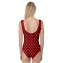 Pattern Red Black Texture Cross Princess Tank Leotard  View2