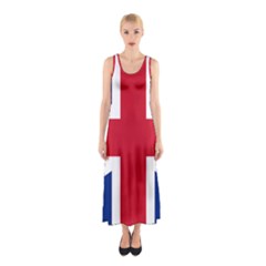 Uk Flag Sleeveless Maxi Dress by FlagGallery