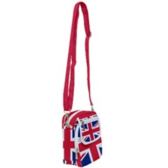 Uk Flag Shoulder Strap Belt Bag by FlagGallery