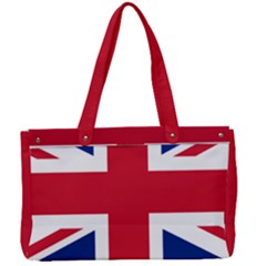 Uk Flag Canvas Work Bag by FlagGallery